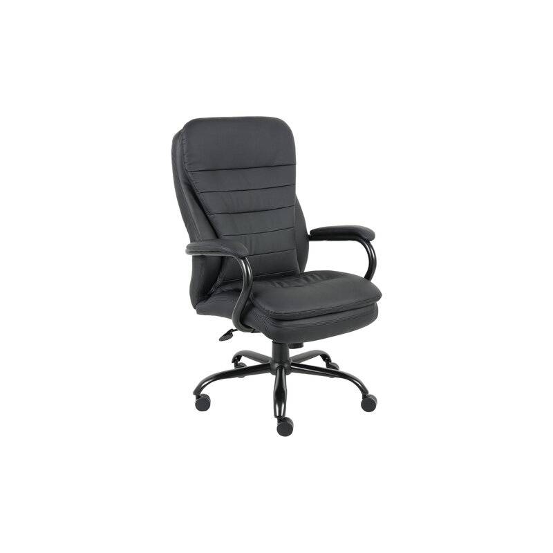 Кресло офисное  PREMIUM "Heavy Duty HD-001", усиленное, НАГРУЗКА до 200 кг, экокожа главное фото