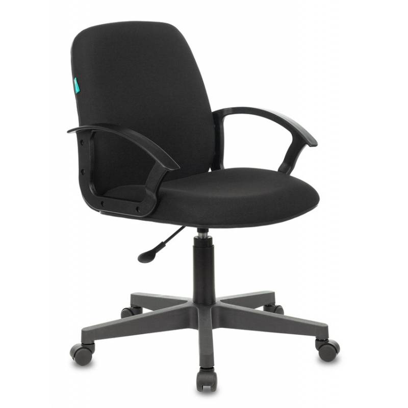 Кресло Бюрократ CH-808-LOW черный 3С11 низк.спин. крестовина пластик главное фото
